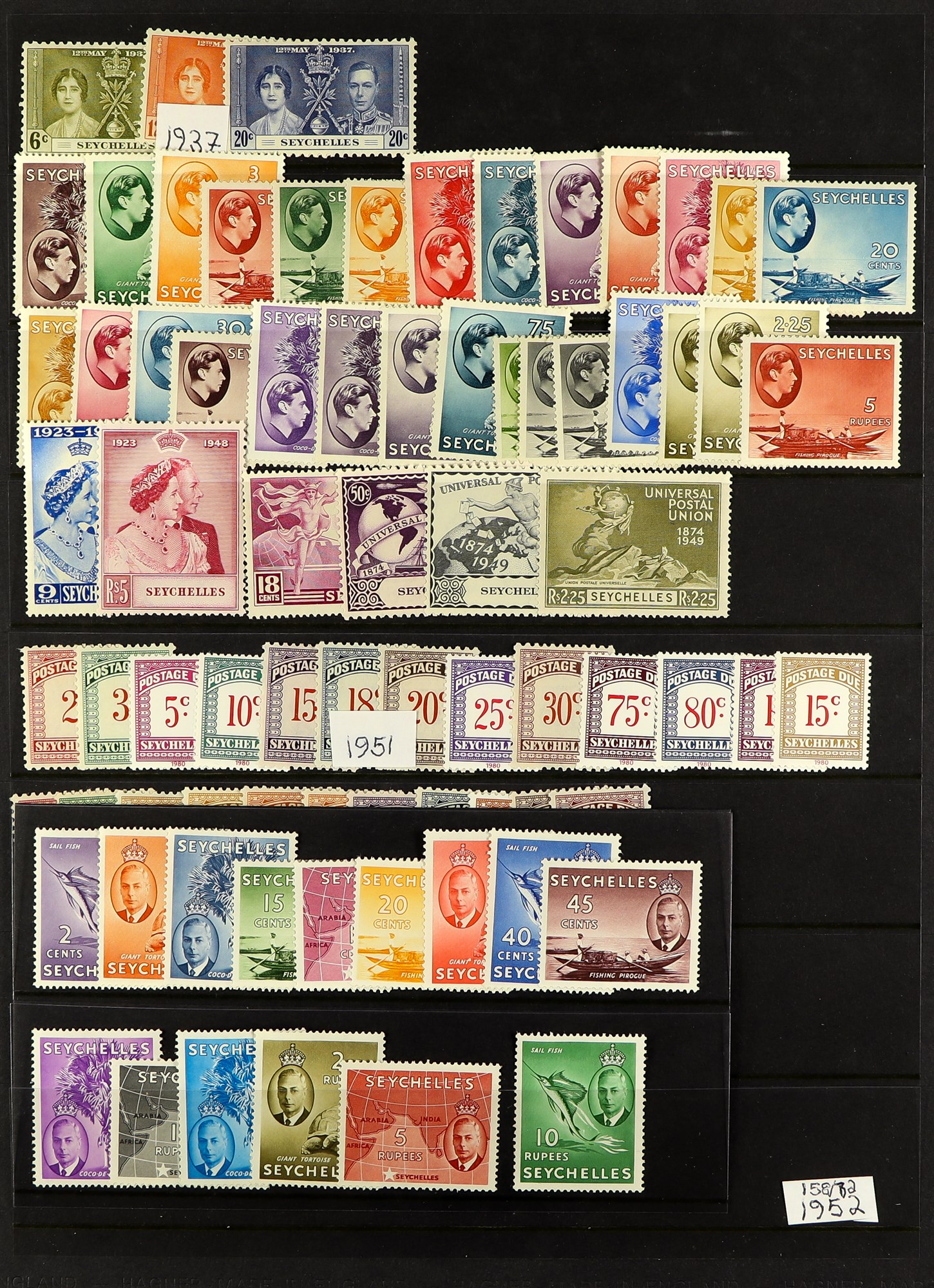 COLLECTIONS & ACCUMULATIONS BRITISH COMMONWEALTH a highly useful mint assembly on Hagner pages, with - Image 56 of 57