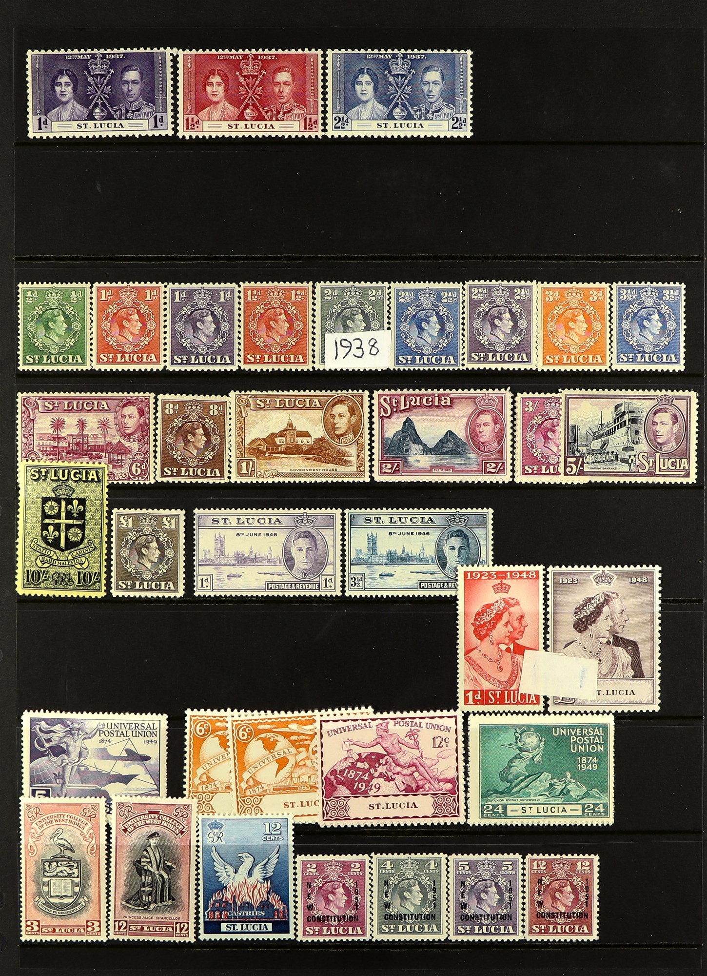 COLLECTIONS & ACCUMULATIONS BRITISH COMMONWEALTH a highly useful mint assembly on Hagner pages, with - Image 51 of 57