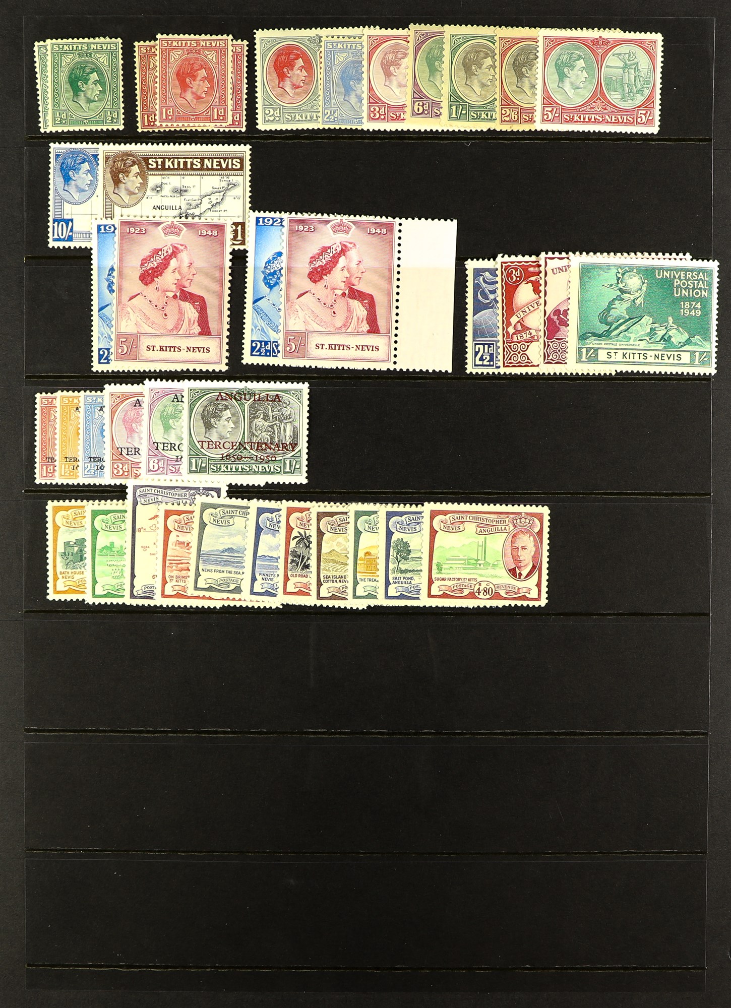 COLLECTIONS & ACCUMULATIONS BRITISH COMMONWEALTH a highly useful mint assembly on Hagner pages, with - Image 49 of 57