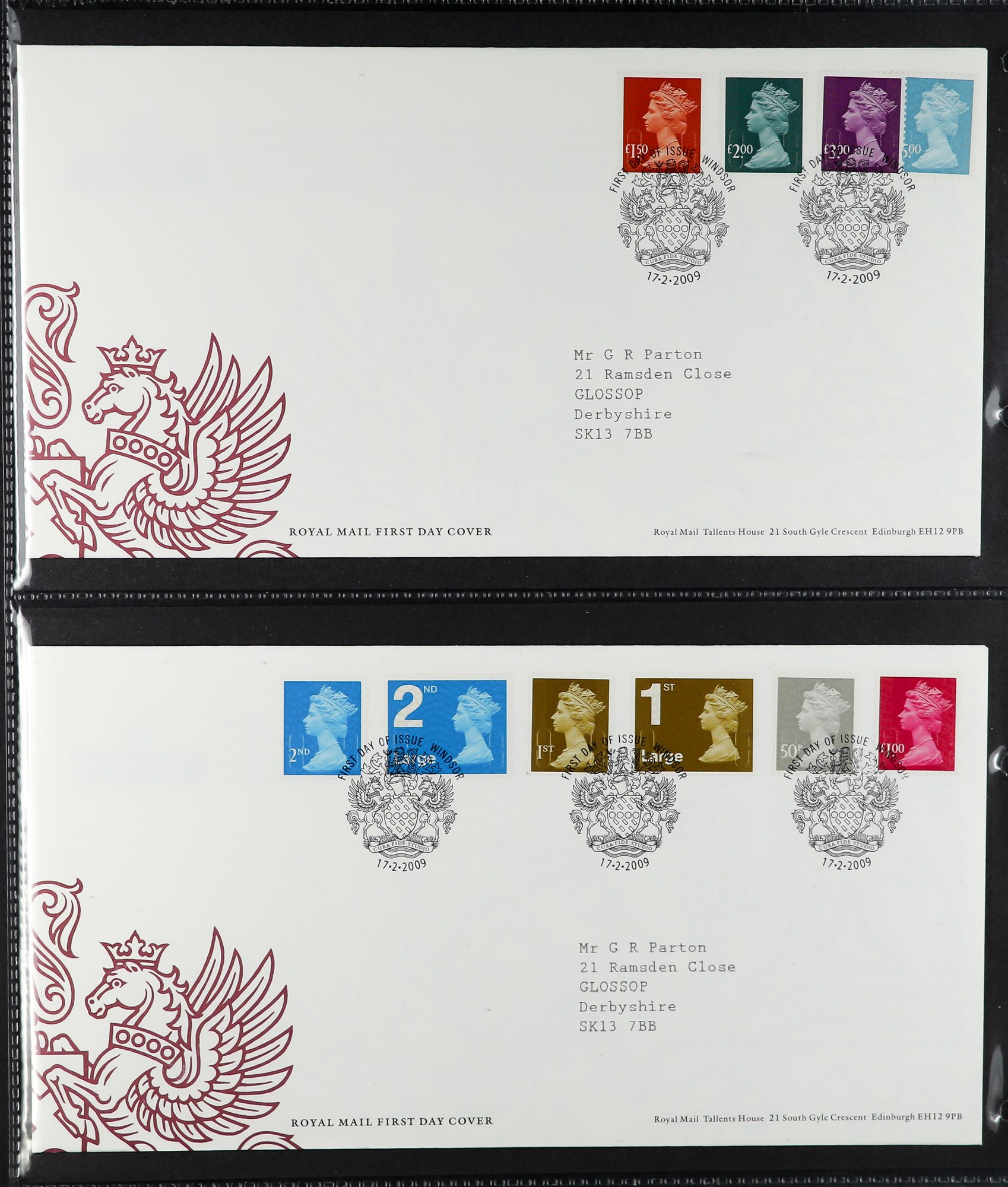 GB.FIRST DAY COVERS 1986-2010 a very clean collection in twenty albums, with Bureau and non-Bureau - Image 3 of 9