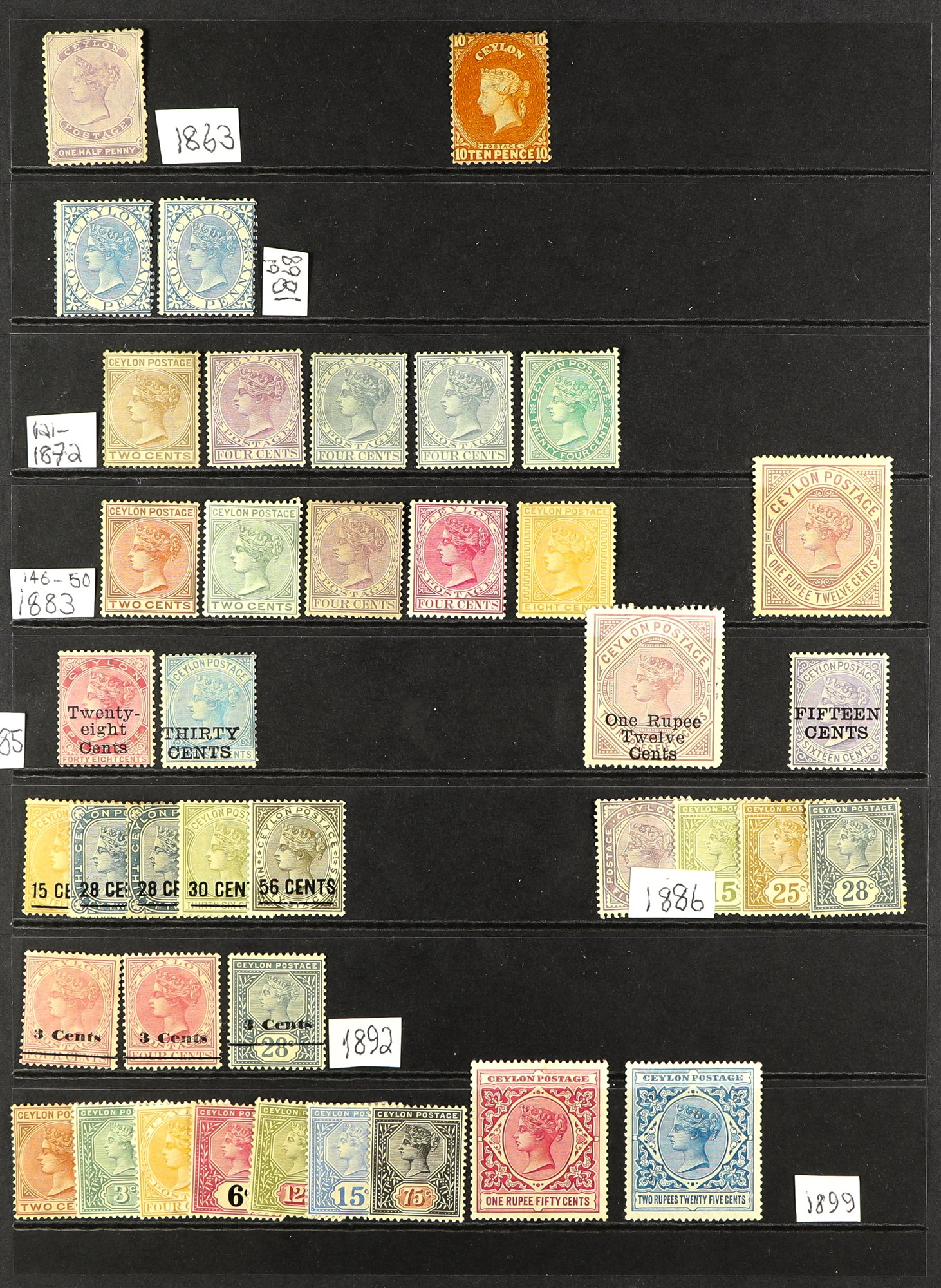 COLLECTIONS & ACCUMULATIONS BRITISH COMMONWEALTH a highly useful mint assembly on Hagner pages, with - Image 18 of 57