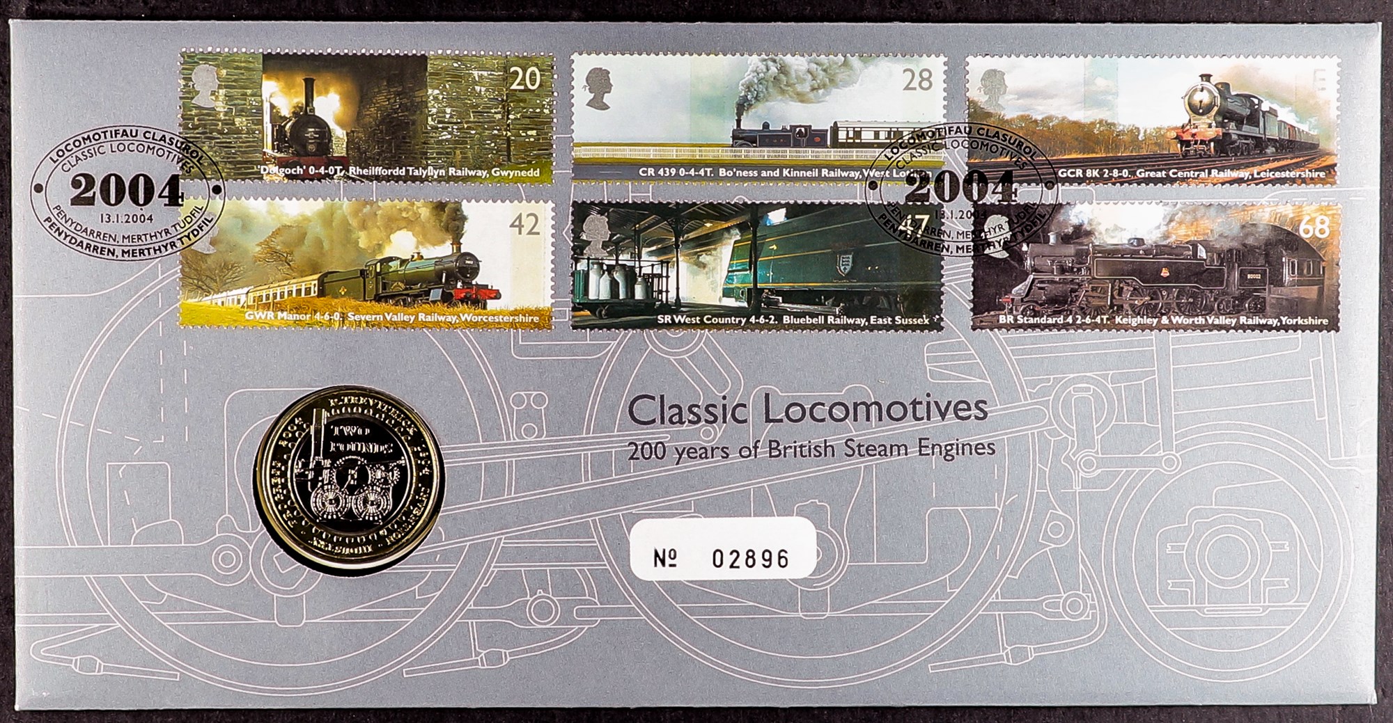 COLLECTIONS & ACCUMULATIONS COIN COVERS OF GREAT BRITAIN 1986-2010 Royal Mint special FDC's with - Image 12 of 21