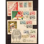 MOROCCO 1957-60 FIRST DAY COVERS An all different group bearing complete sets on illustrated covers,