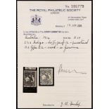 AUSTRALIA OFFICIAL 1914 2½d indigo Kangaroo with 'OS' perfin, SG O19, fine used with RPS cert.