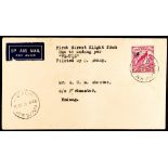 NEW GUINEA AIRMAIL 1935 (15th August) Wau to Madang cover (Eustis P84), fine.