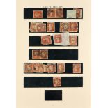 GREAT BRITAIN 1840-1970 WINDSOR ALBUM with ranges incl. 1840 1d black and 2d 1841 1d reds range