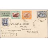 PAPUA AIRMAIL 1931 (1st May) Salamaua - Port Moresby cover to New Zealand (Eustis P30), fine and