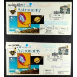 COLLECTIONS & ACCUMULATIONS SIGNED & CERTIFIED COVERS - SPACE RELATED an album of GB 1990-2002