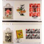 GB.FIRST DAY COVERS BENHAM GOLD 500 COVERS 1995-2000, between GOLD0101-177, fine. (40 covers)