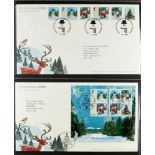 GB.FIRST DAY COVERS 1953 - 2011 comprehensive collection in 12 dedicated Royal Mail albums. Mainly