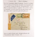 NEW GUINEA 1939-41 CENSORED COVERS COLLECTION a range of covers to Australia, GB or USA, showing