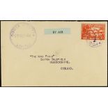 NEW GUINEA AIRMAIL 1930 (22 Sept) Guinea Airways Wau to Rabaul (Eustis P25), onwards to Francis