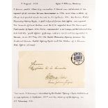 GERMAN COLONIES SAMOA COVERS RANGE with 1898 envelope bearing German Forerunner 20pf tied Apia