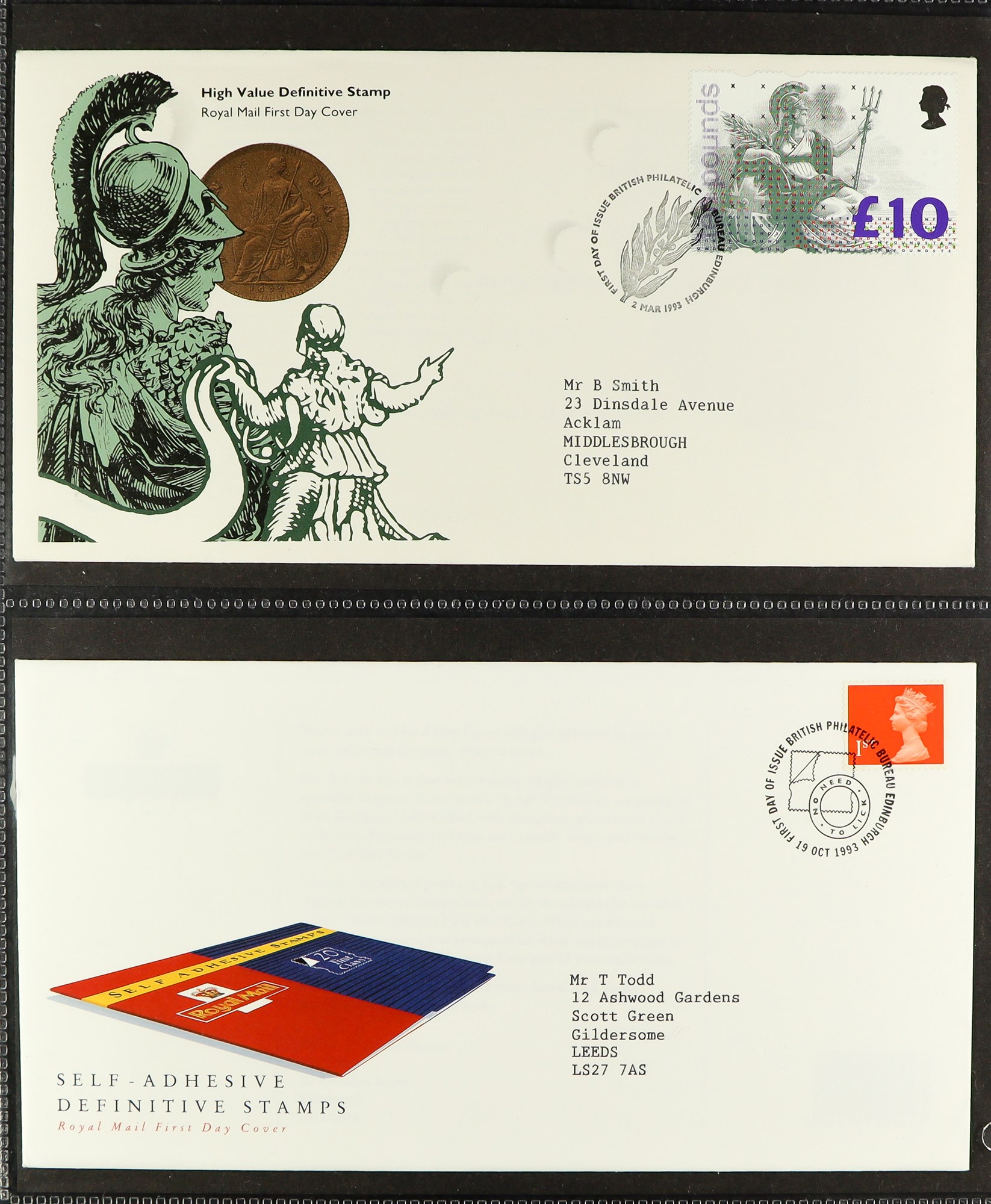 GB.FIRST DAY COVERS SORTER CARTOON with 7 albums. Mainly Royal Mail Commemoratives and Definitives - Image 4 of 8