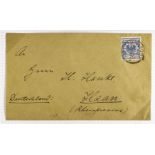 GERMAN COLONIES NEW GUINEA 1897-1910 covers and cards collection, incl. Forerunner 1894 5pf postal