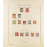 GIBRALTAR 1886-1935 USED COLLECTION incl. 1886-87 set to 4d, 1889 surcharges set (ex 5c on ½d) to