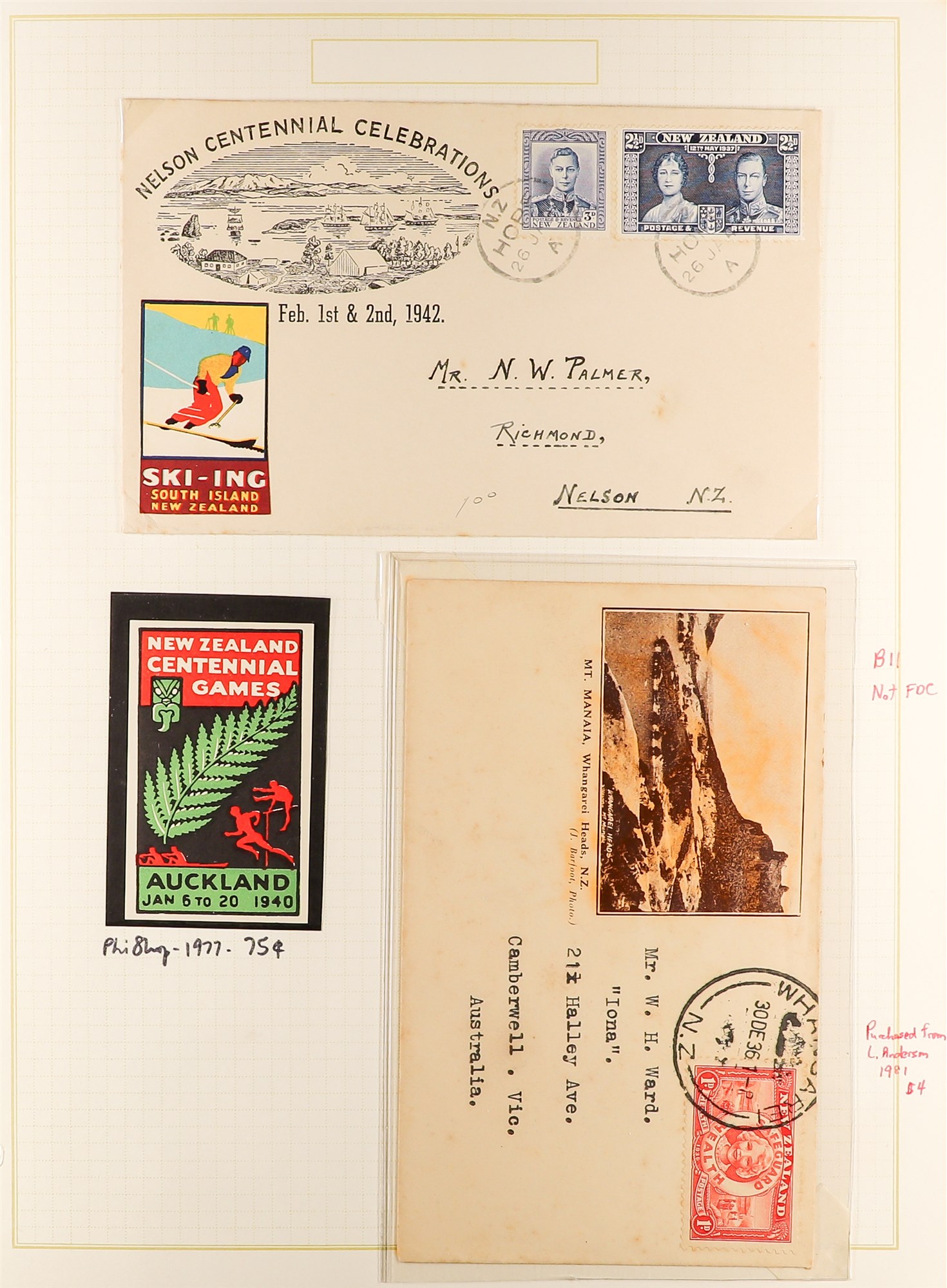 NEW ZEALAND 1935-96 SPORTS ON STAMPS collection of mostly never hinged mint stamps and miniature - Image 2 of 12