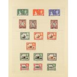 K.U.T. 1937-54 FINE MINT COLLECTION incl. 1938-54 set with many different perfs. and shades incl.