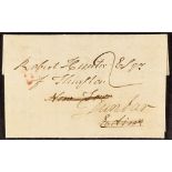 GB.PRE - STAMP 1784 (26 Jly) EL with a superb strike of the Peter Williamson "E. PENNY POST / NOT