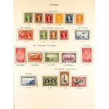 CANADA 1937-49 mint collection on New Age printed leaves, incl. 1937 set to $1, War Effort etc. (60+