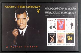 COLLECTIONS & ACCUMULATIONS PLAYBOY MAGAZINE - 2003 50TH ANNIVERSARY IMPERF PROOF MINIATURE SHEET St