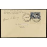 NEW GUINEA AIRMAIL 1932 (23rd March) Guinea Airways, Salamaua to Port Morseby cover (Eustis P43),