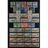 ASCENSION 1922-65 USED COLLECTION incl. 1922 overprinted set, 1934 Pictorial set, 1938-53 complete