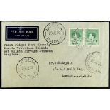PAPUA AIRMAIL 1938 (29th June) Port Moresby to Losuia cover (Eustis P135), fine.