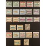 DOMINICA 1903-08 MINT COLLECTION with 1903-07 set with some additional shade & chalky papers, 1907-