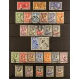 BECHUANALAND 1937-65 USED COLLECTION a complete basic run from SG 115 to SG 193 incl. 1938-52