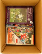 FOOTBALL PROGRAMMES 1990'S. Good range of teams. All different from a one per club per season