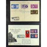 GB.FIRST DAY COVERS 1949-67 a range of earlier and better issues in an album, incl. 1949 UPU (