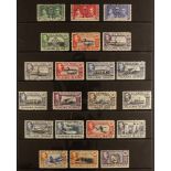 FALKLAND IS. 1938-52 USED COLLECTION with 1938-50 Pictorial set, 1948 Wedding set, 1949 UPU set, and