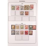 GERMAN COLONIES KIAUTSCHOU 1901-19 a used collection incl. 1901 range to 50pf, 1905 range with