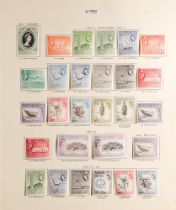COLLECTIONS & ACCUMULATIONS BRITISH ARABIA 1952-65 a mint collection incl. Aden 1953-57 set with
