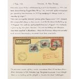 PAPUA 1930-38 AIRMAIL COVERS COLLECTION incl. 1930 "Roessler" USA combination, 1932 Port Moresby
