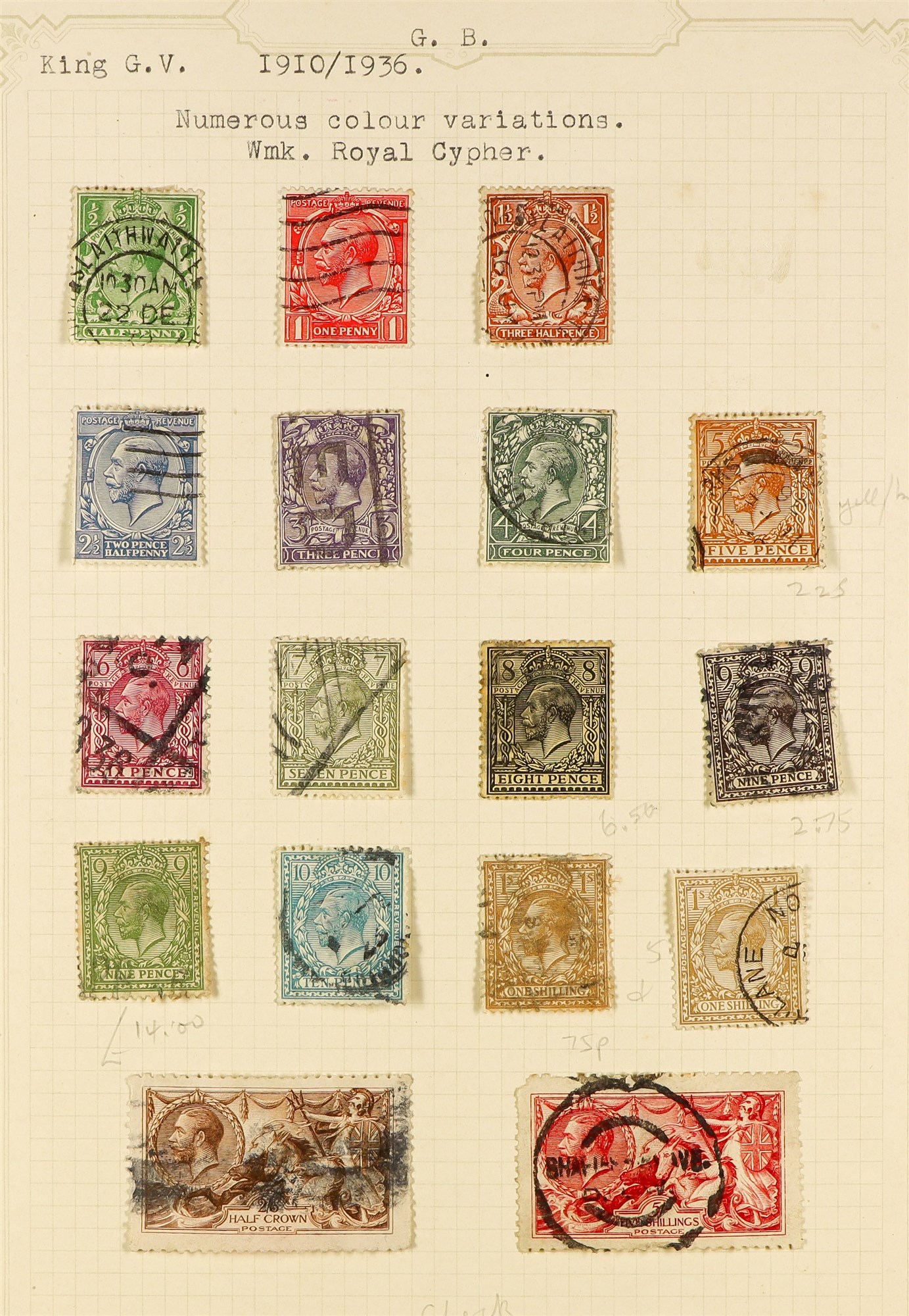 GREAT BRITAIN SORTER BOX. 20 albums, stockbooks, folders, album pages, stamps on and off paper. - Image 9 of 18