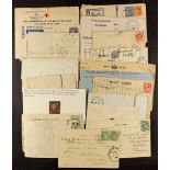 GREAT BRITAIN ISLE OF WIGHT POSTAL HISTORY a large collection and accumulation of covers, many