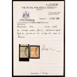 AUSTRALIA OFFICIAL PERFIN 1914 4d orange-yellow Kangaroo with 'OS' perfin, SG O21a, fine used with