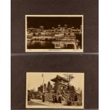 GREAT BRITAIN 1910 JAPAN-BRITISH EXHIBITION collection of unused real photo or colour picture
