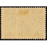 NYASALAND 1938 1d brown, "A" of "CA" omitted from watermark, SG 131a, mint, previously unrecorded as