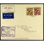 NEW GUINEA AIRMAIL 1931 (6th November) Australian National Airways Australia-England flight,