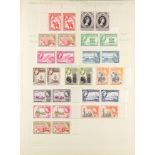 GOLD COAST 1937-54 MINT & NHM SETS mostly as pairs & includes the 1938 pictorial set as pairs,