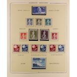 TOPICALS UNIVERSAL POSTAL UNION 1949 Foreign countries collection of mint sets and miniature
