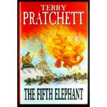 TERRY PRATCHETT 'The Fifth Elephant' First Edition hardback, signed by author. Very good.