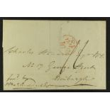 TOBAGO 1802 (25 July) wrapper, unpaid to Caribbean plantation investor Charles Stewart in Edinburgh.