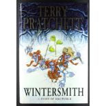 TERRY PRATCHETT 'Wintersmith' First Edition hardback, signed by author. Very good.