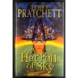 TERRY PRATCHETT 'A Hat Full of Sky' First Edition hardback, signed by author. Very good.
