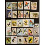 COLLECTIONS & ACCUMULATIONS BIRDS ON STAMPS a world collection, largely 1960s-90s used