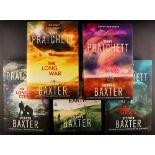 TERRY PRATCHETT & STEPHEN BAXTER. Complete set of 'Long' books (Earth, War, Mars, Utopia, and